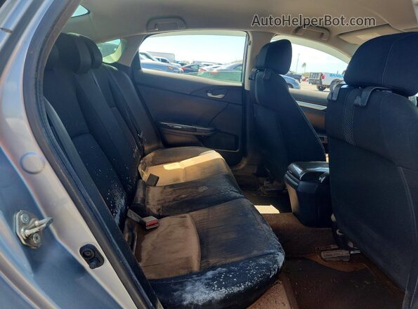2HGFC2F55JH544279 2018 HONDA CIVIC Silver Vista de los asientos traseros