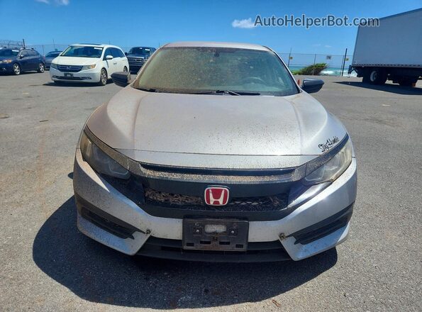2HGFC2F55JH544279 2018 HONDA CIVIC Silver Vista frontal