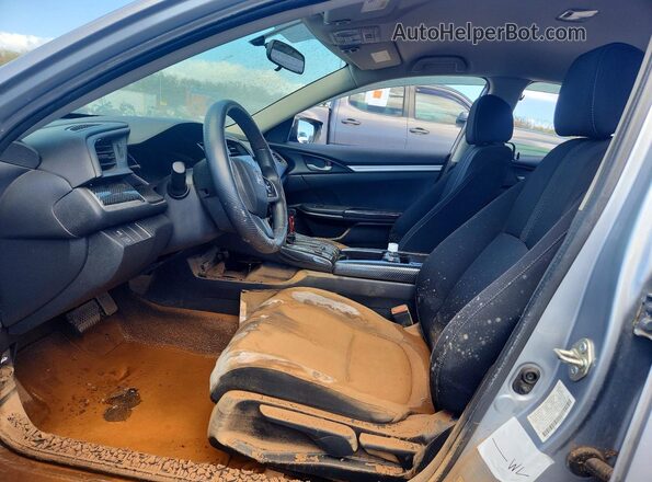 2HGFC2F55JH544279 2018 HONDA CIVIC Silver Vista interior delantera