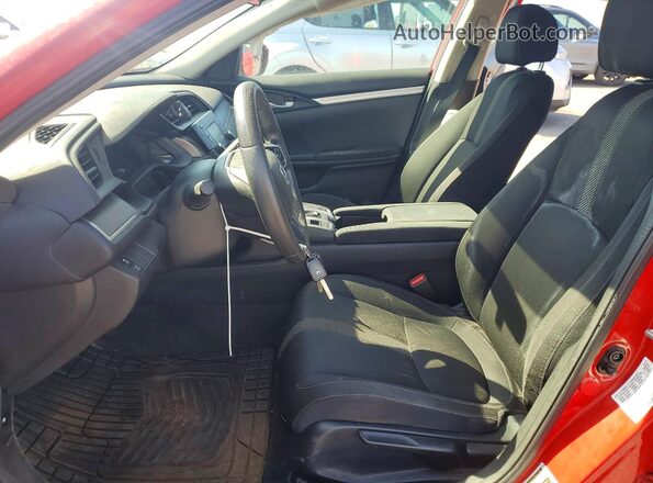 2HGFC2F55JH569960 2018 HONDA CIVIC Red Front interior view