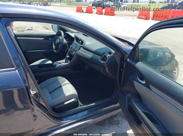 2HGFC2F55JH593174 2018 HONDA CIVIC Black Front interior view