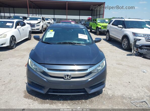 2HGFC2F55JH593174 2018 HONDA CIVIC Black Dashboard view