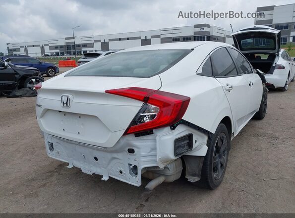 2HGFC2F55JH603816 2018 HONDA CIVIC White Trasero derecho