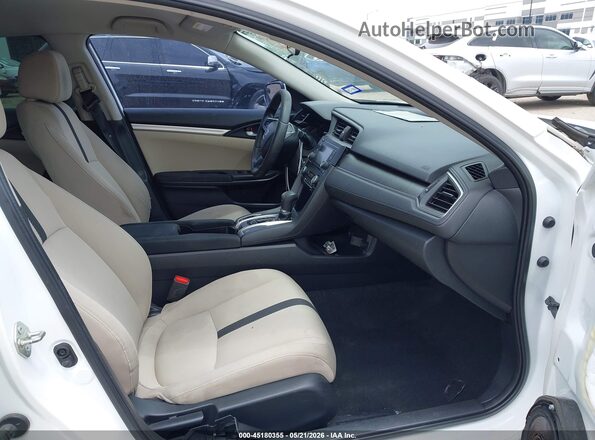 2HGFC2F55JH603816 2018 HONDA CIVIC White Vista interior delantera