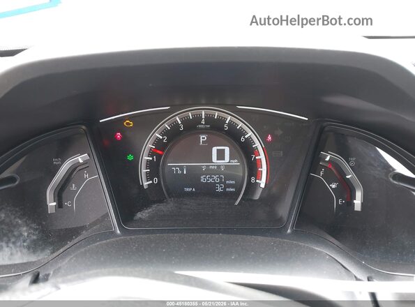 2HGFC2F55JH603816 2018 HONDA CIVIC White Vista de los asientos traseros