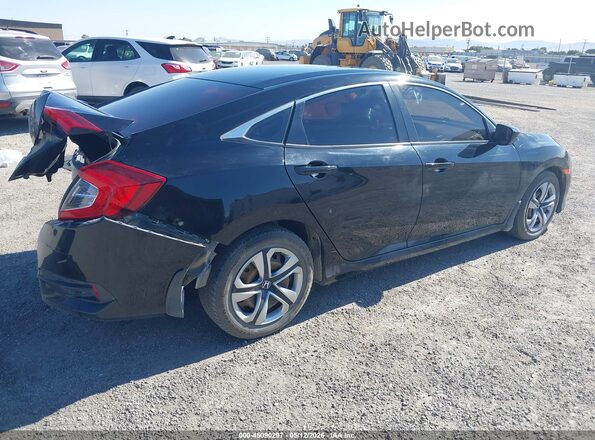 2HGFC2F56HH510376 2017 HONDA CIVIC Black Trasero derecho