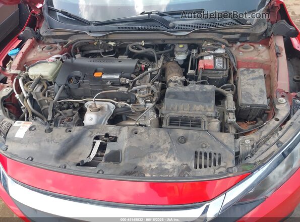 2HGFC2F56HH517411 2017 HONDA CIVIC Red Rear view
