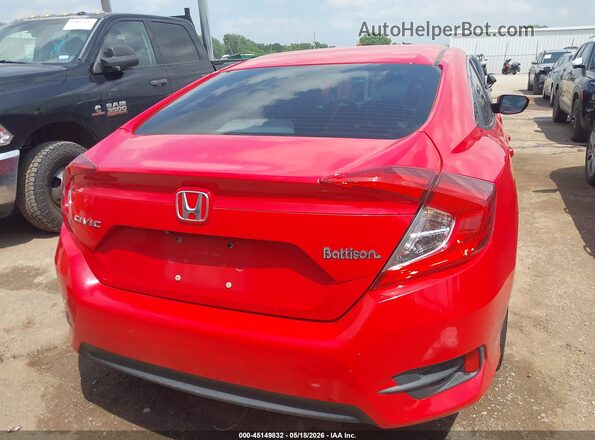 2HGFC2F56HH517411 2017 HONDA CIVIC Red 