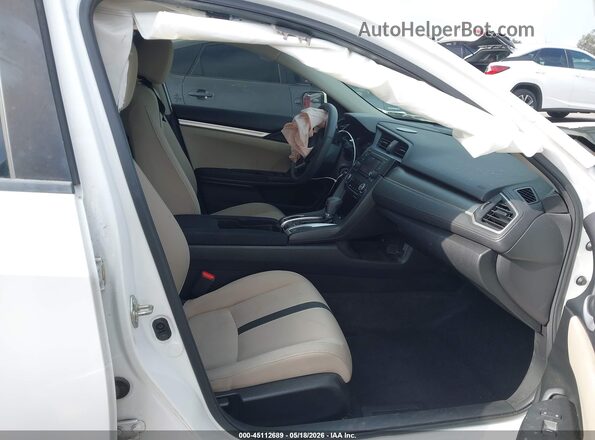 2HGFC2F56HH548075 2017 HONDA CIVIC White Front interior view
