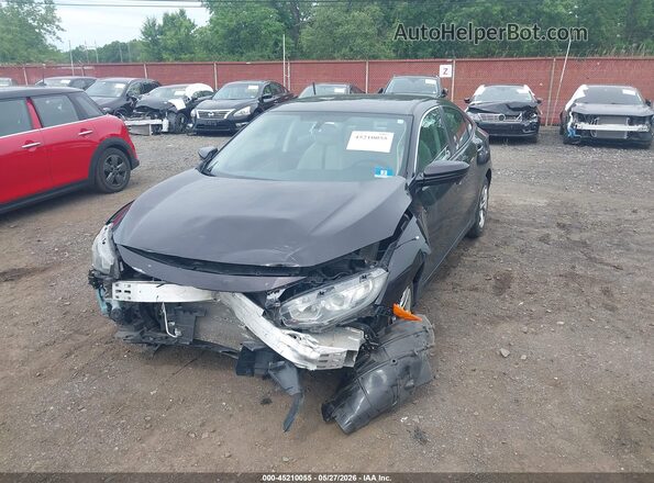 2HGFC2F56JH521867 2018 HONDA CIVIC Black Vista frontal