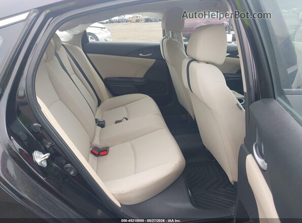 2HGFC2F56JH521867 2018 HONDA CIVIC Black Vista de la etiqueta del VIN