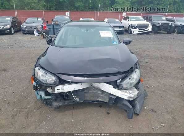 2HGFC2F56JH521867 2018 HONDA CIVIC Black Vista del cuadro de instrumentos