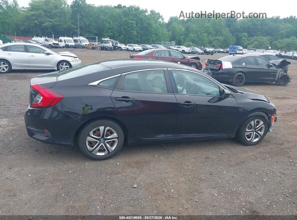 2HGFC2F56JH521867 2018 HONDA CIVIC Black Vista interior trasera