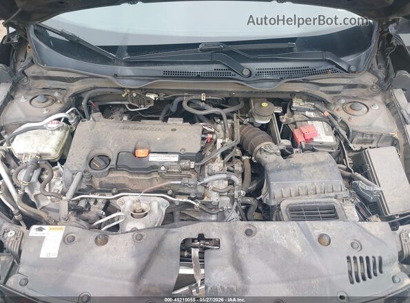 2HGFC2F56JH521867 2018 HONDA CIVIC Black Vista trasera