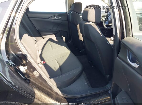 2HGFC2F56JH595399 2018 HONDA CIVIC Black Вид наклейки з VIN-кодом