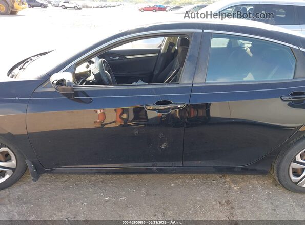 2HGFC2F56JH595399 2018 HONDA CIVIC Black Панорамний вид салону 360°