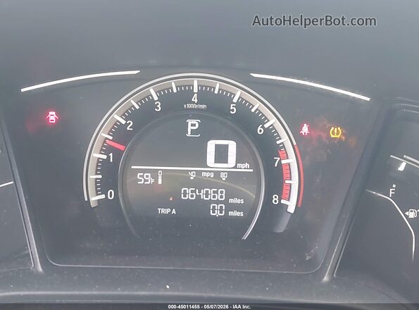 2HGFC2F56JH604263 2018 HONDA CIVIC White 