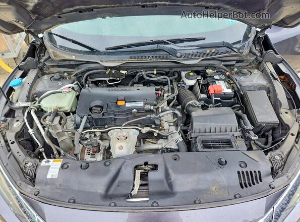 2HGFC2F56JH608751 2018 HONDA CIVIC Gray Vista interior trasera