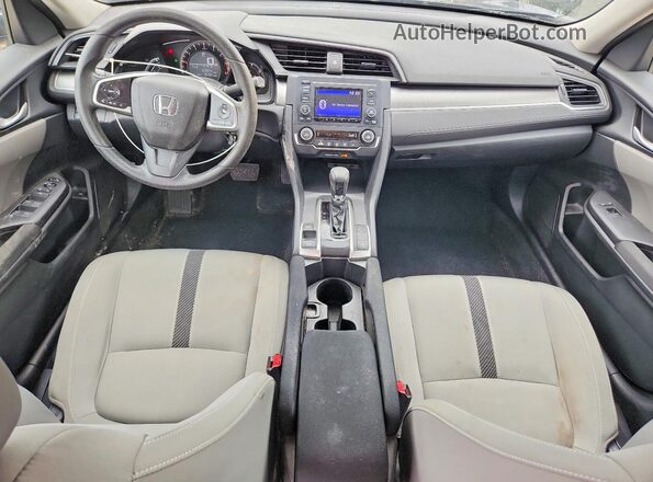 2HGFC2F56JH608751 2018 HONDA CIVIC Gray Vista del salpicadero