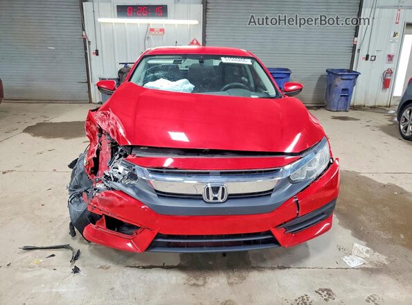 2HGFC2F57GH558001 2016 HONDA CIVIC Red Front view