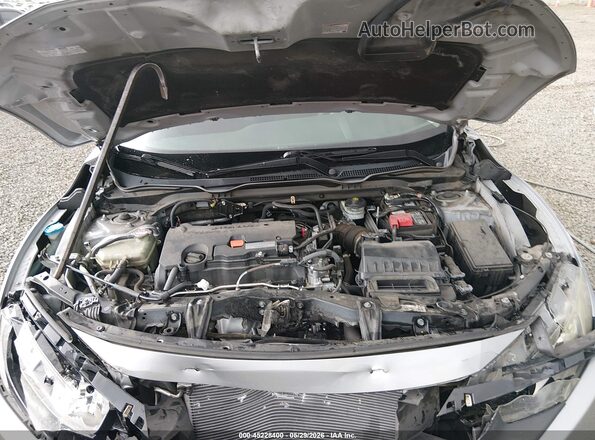 2HGFC2F57HH535562 2017 HONDA CIVIC Серебряный Вид сзади