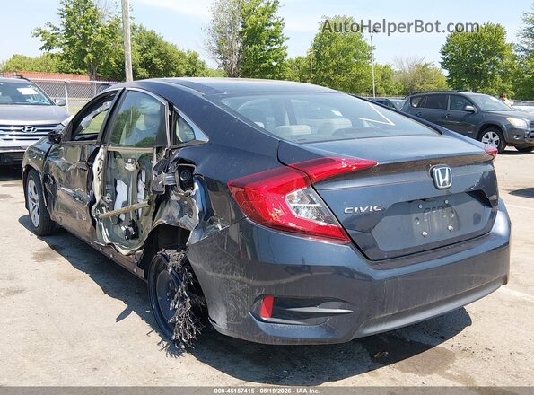 2HGFC2F57JH578921 2018 HONDA CIVIC Gray Tył lewy