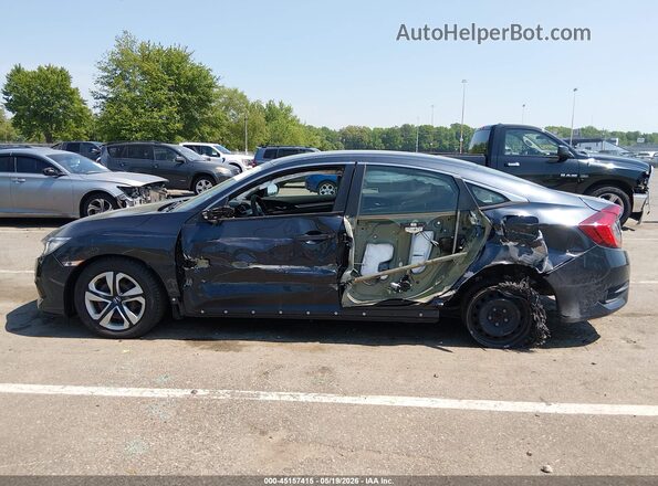 2HGFC2F57JH578921 2018 HONDA CIVIC Gray Widok z przodu