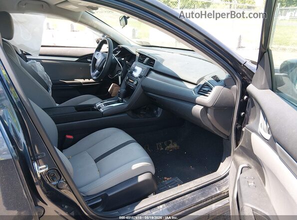 2HGFC2F57JH578921 2018 HONDA CIVIC Gray Widok wnętrza z przodu