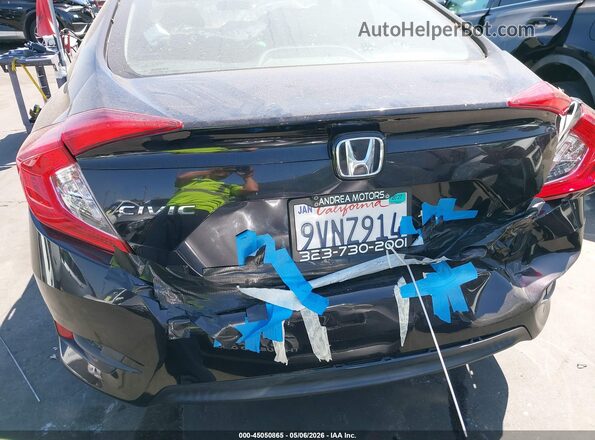 2HGFC2F58GH523354 2016 HONDA CIVIC Черный Вид спереди