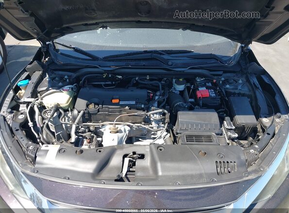 2HGFC2F58GH523354 2016 HONDA CIVIC Черный Вид сзади