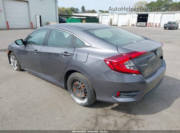 2HGFC2F58HH509990 2017 HONDA CIVIC Gray Հետևի ձախ