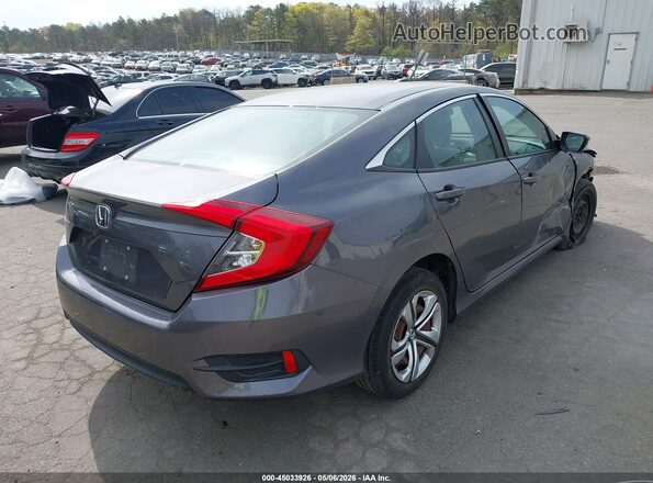 2HGFC2F58HH509990 2017 HONDA CIVIC Gray Հետևի աջ