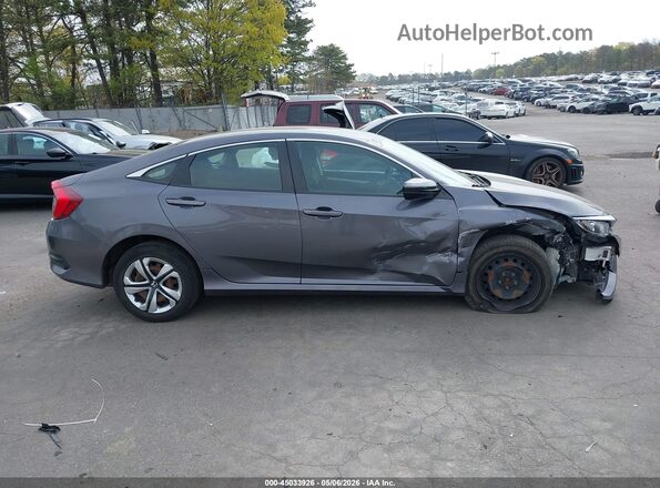 2HGFC2F58HH509990 2017 HONDA CIVIC Gray Սալոնի հետևի տեսք