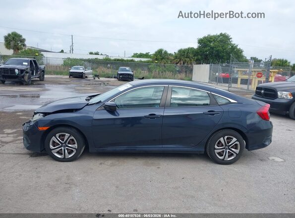 2HGFC2F58JH505282 2018 HONDA CIVIC Navy Սալոնի 360 աստիճան տեսք