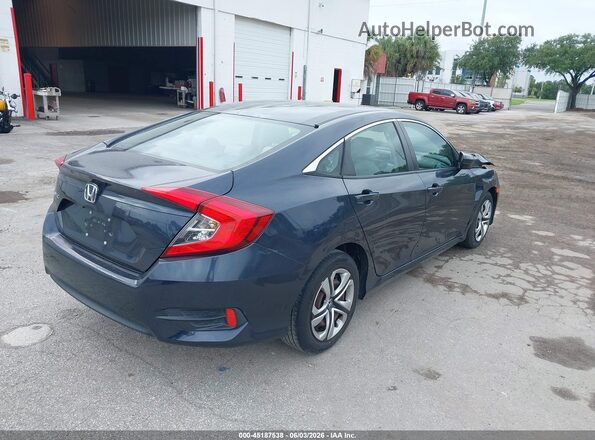 2HGFC2F58JH505282 2018 HONDA CIVIC Navy Հետևի աջ