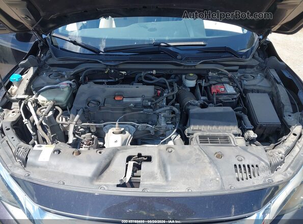 2HGFC2F58JH574411 2018 HONDA CIVIC Black Vista trasera