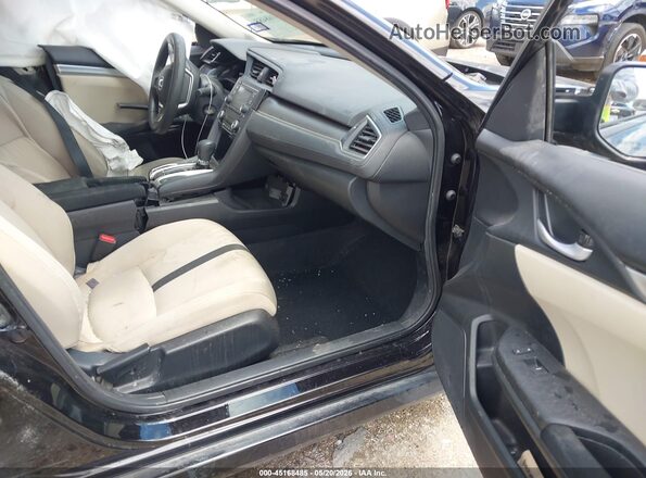 2HGFC2F58JH574411 2018 HONDA CIVIC Black Vista interior delantera
