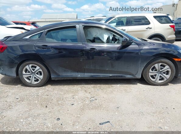 2HGFC2F58JH574411 2018 HONDA CIVIC Black Vista interior de 360 grados