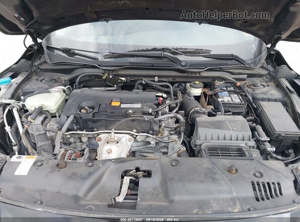 2HGFC2F59JH593565 2018 HONDA CIVIC Black Հետևի տեսք