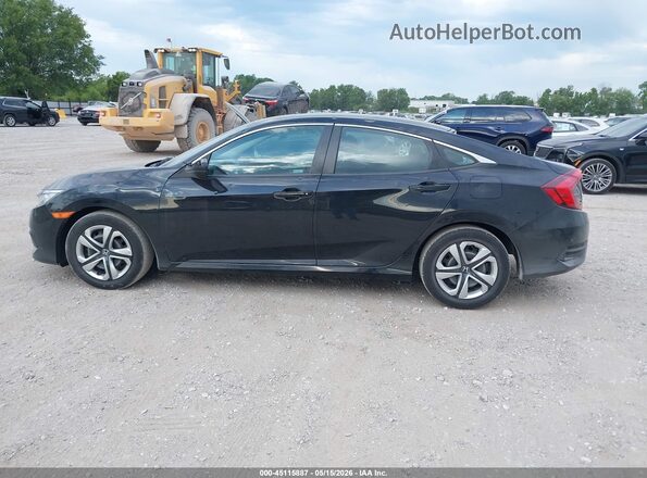 2HGFC2F59JH593565 2018 HONDA CIVIC Black Սալոնի 360 աստիճան տեսք