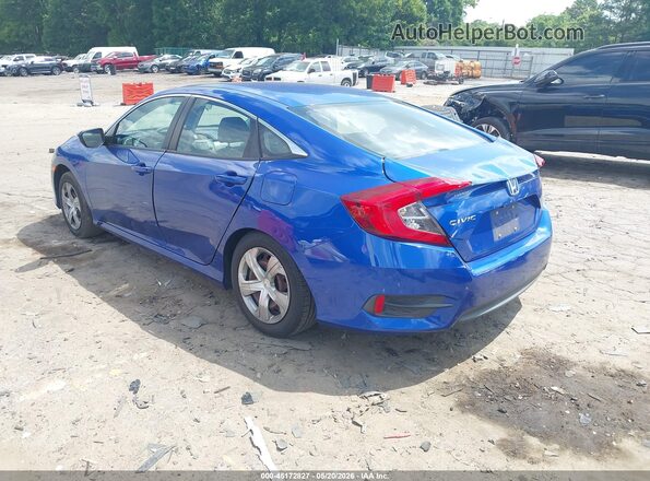 2HGFC2F5XGH560020 2016 HONDA CIVIC Blue Tył lewy