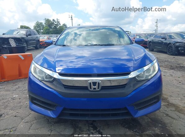 2HGFC2F5XGH560020 2016 HONDA CIVIC Blue Widok wnętrza z tyłu