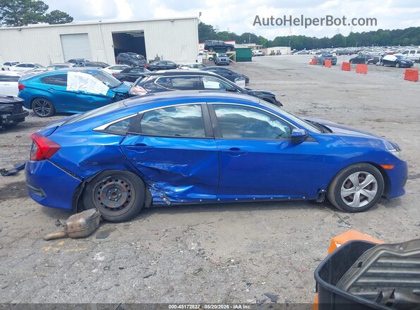 2HGFC2F5XGH560020 2016 HONDA CIVIC Blue Widok wnętrza 360 stopni