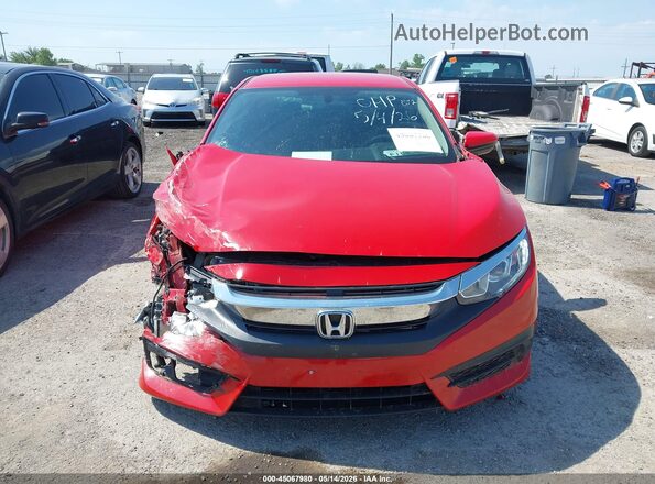 2HGFC2F5XHH557197 2017 HONDA CIVIC Red Սալոնի հետևի տեսք