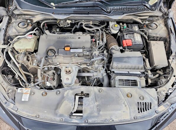 2HGFC2F5XMH017004 2021 HONDA CIVIC Black Vista interior trasera