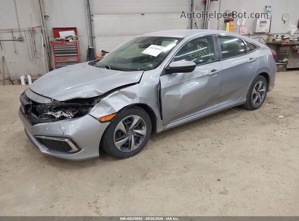 2HGFC2F60KH529036 2019 HONDA CIVIC Silver Front left