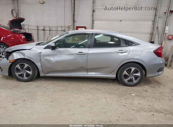 2HGFC2F60KH529036 2019 HONDA CIVIC Silver 360 interior view