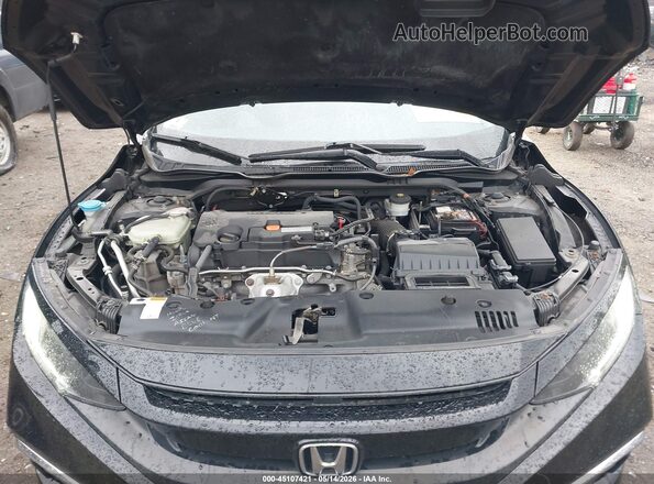 2HGFC2F60KH557418 2019 HONDA CIVIC Black Հետևի տեսք