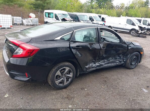 2HGFC2F60KH557418 2019 HONDA CIVIC Black Սալոնի հետևի տեսք