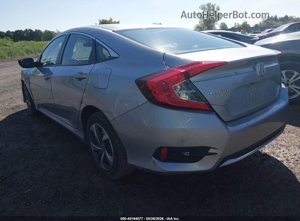 2HGFC2F60MH538225 2021 HONDA CIVIC Silver უკანა მარცხენა